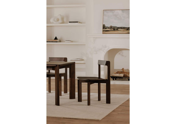 BC-1128-20 Daifuku Dining Chair Brown – Set Of Two