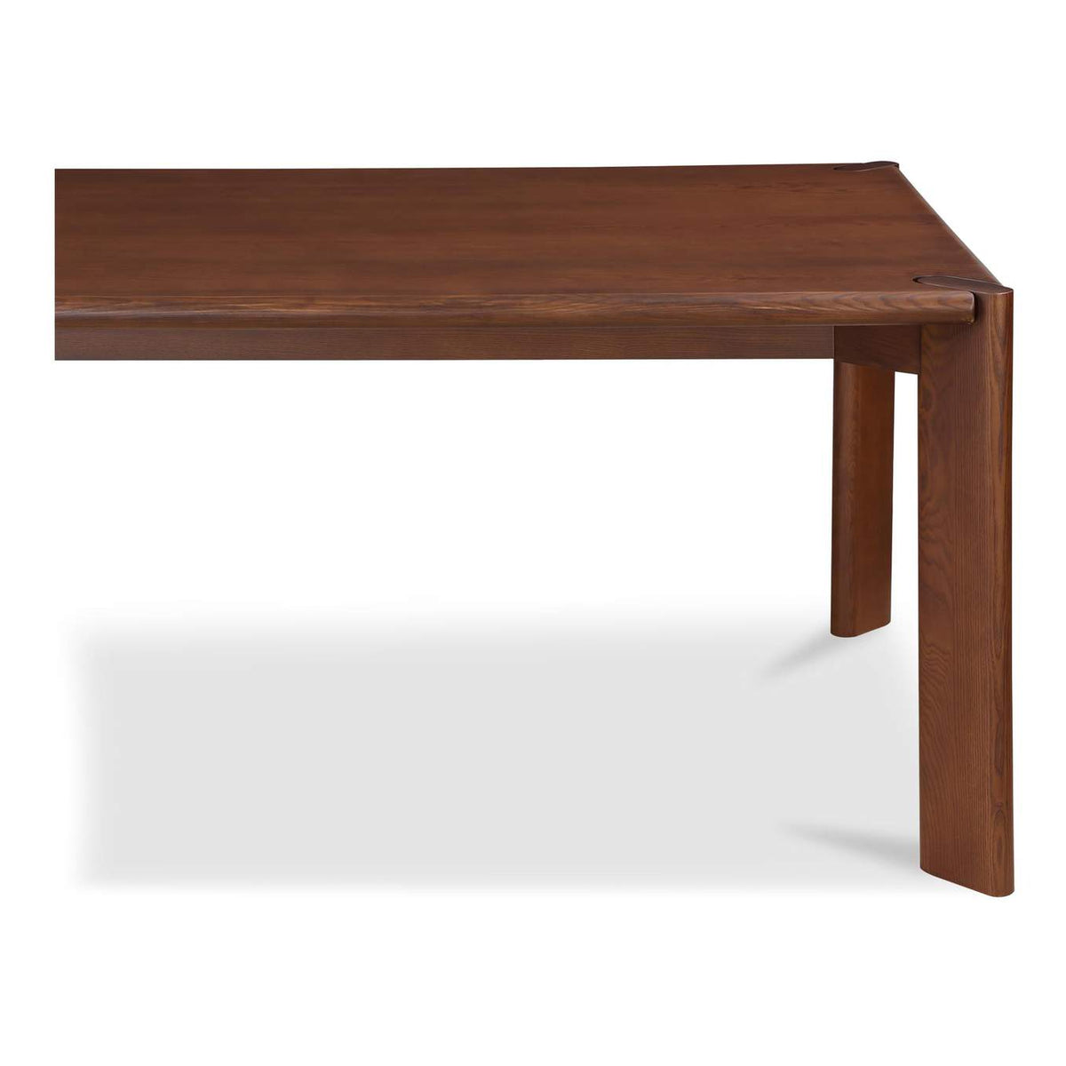 BC-1132-20 Daifuku Large Dining Table Walnut Stained Ash
