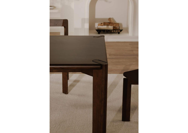 BC-1132-20 Daifuku Large Dining Table Walnut Stained Ash