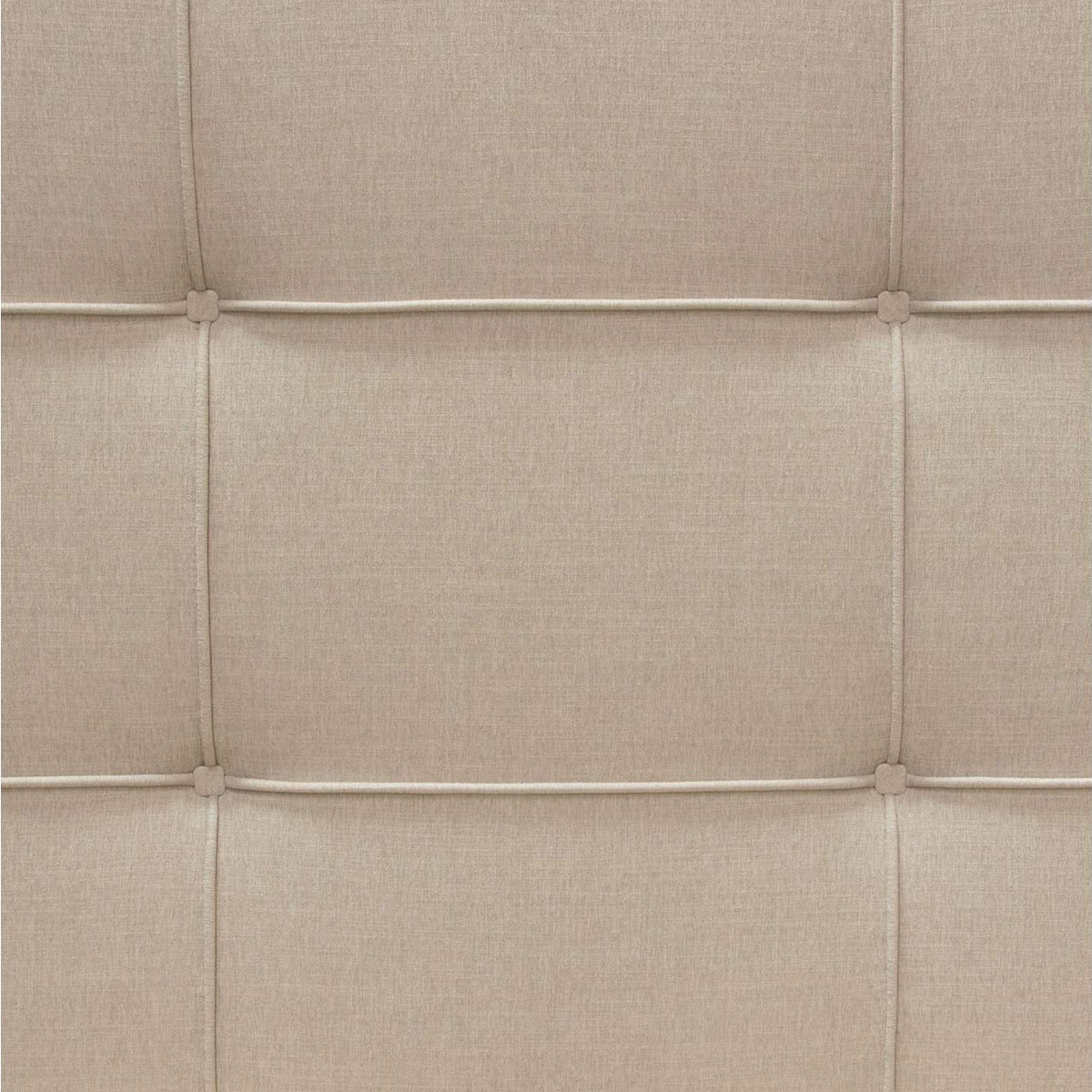 BEVERLYSDQUBED Beverly Queen Bed With Integrated Footboard Storage Unit & Accent Wings In Sand Fabric By Diamond Sofa