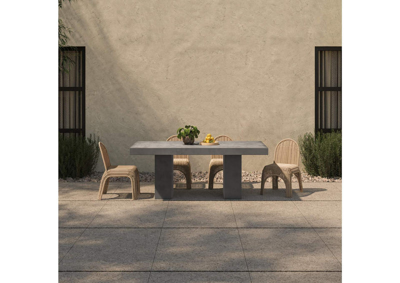 BQ-1000-25-0 Antonius Outdoor Dining Table Grey