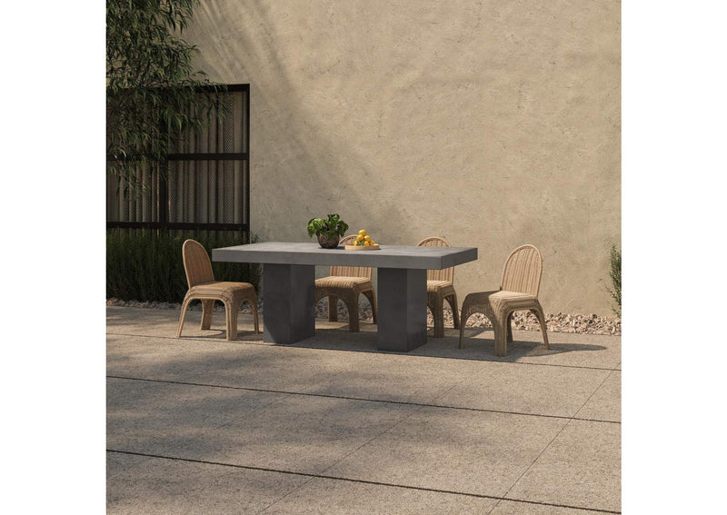BQ-1000-25-0 Antonius Outdoor Dining Table Grey