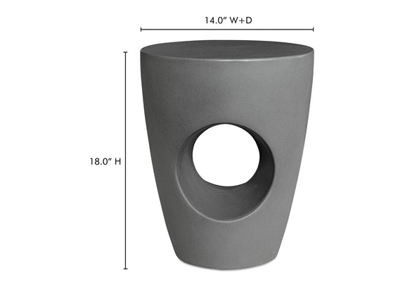 BQ-1003-25 Aylard Outdoor Stool Grey