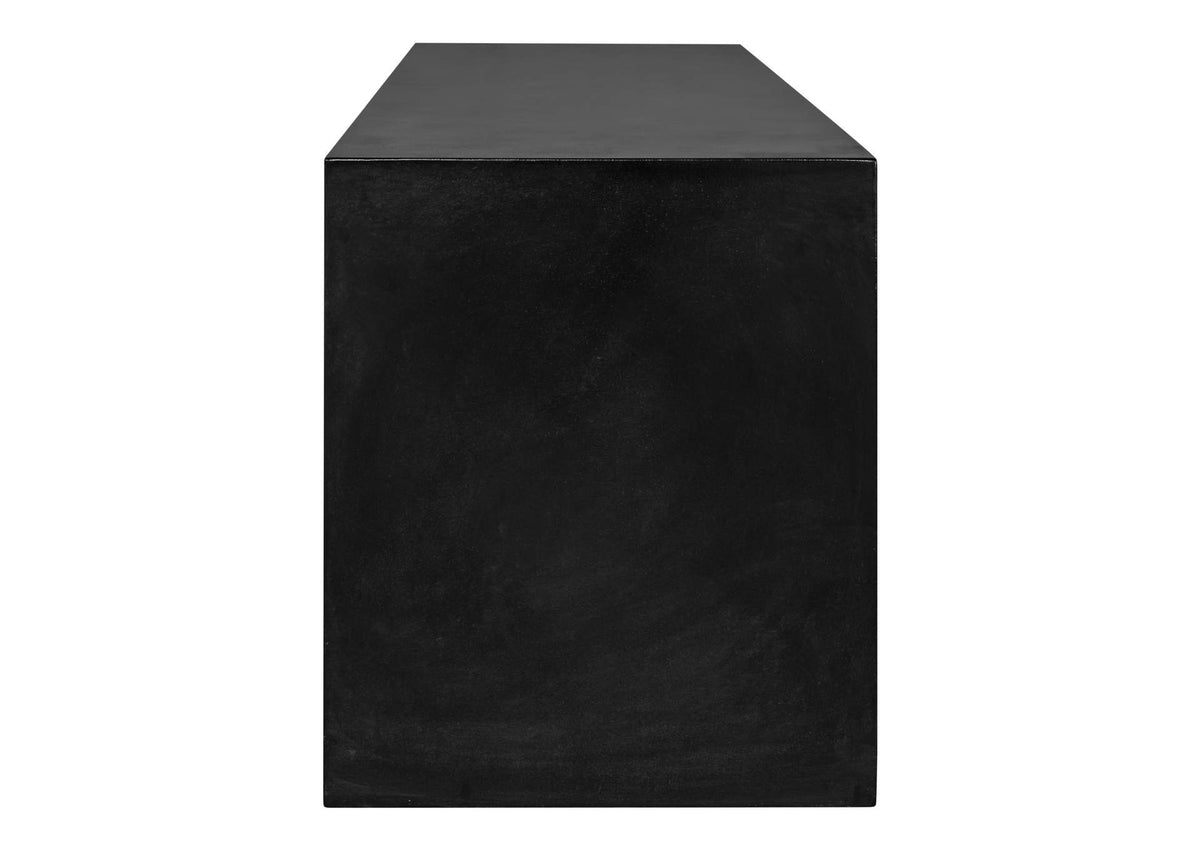 BQ-1005-02 Lazarus Outdoor Bench Black