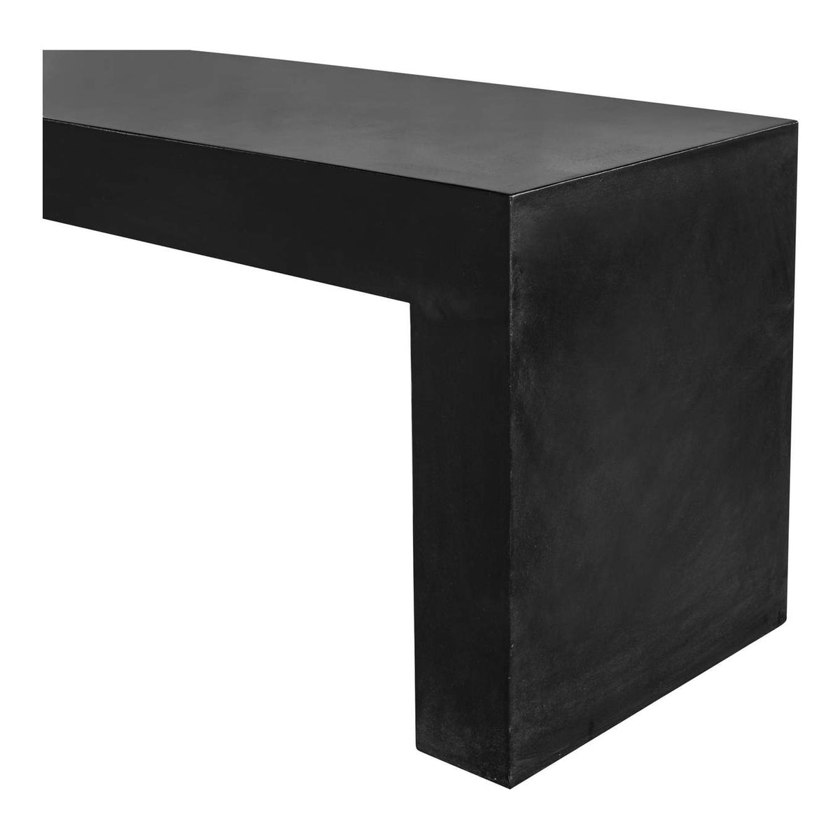 BQ-1005-02 Lazarus Outdoor Bench Black