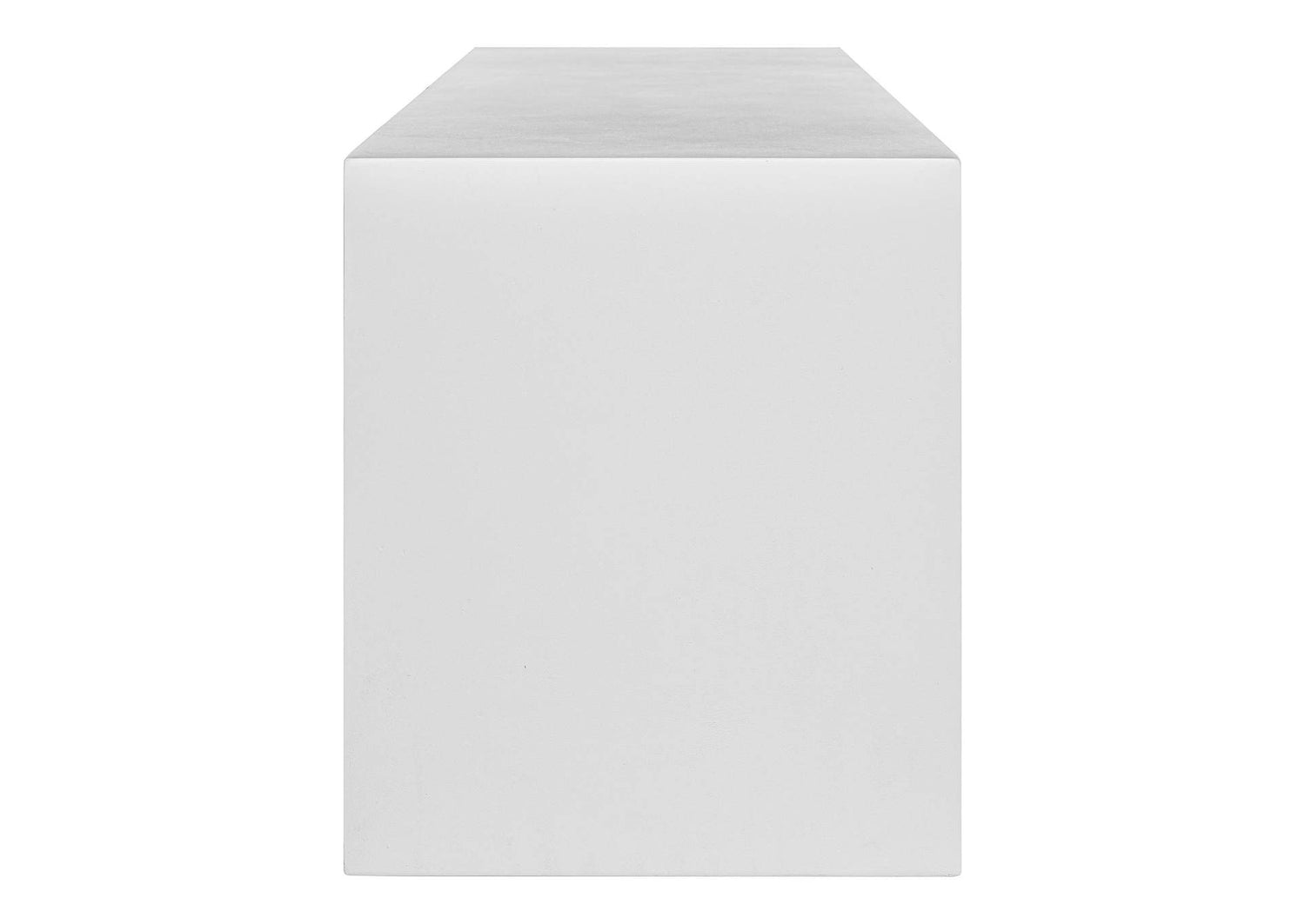 BQ-1005-18 Lazarus Outdoor Bench White