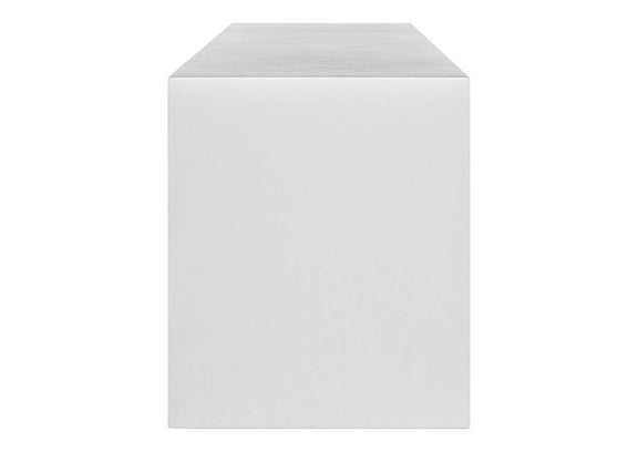 BQ-1005-18 Lazarus Outdoor Bench White
