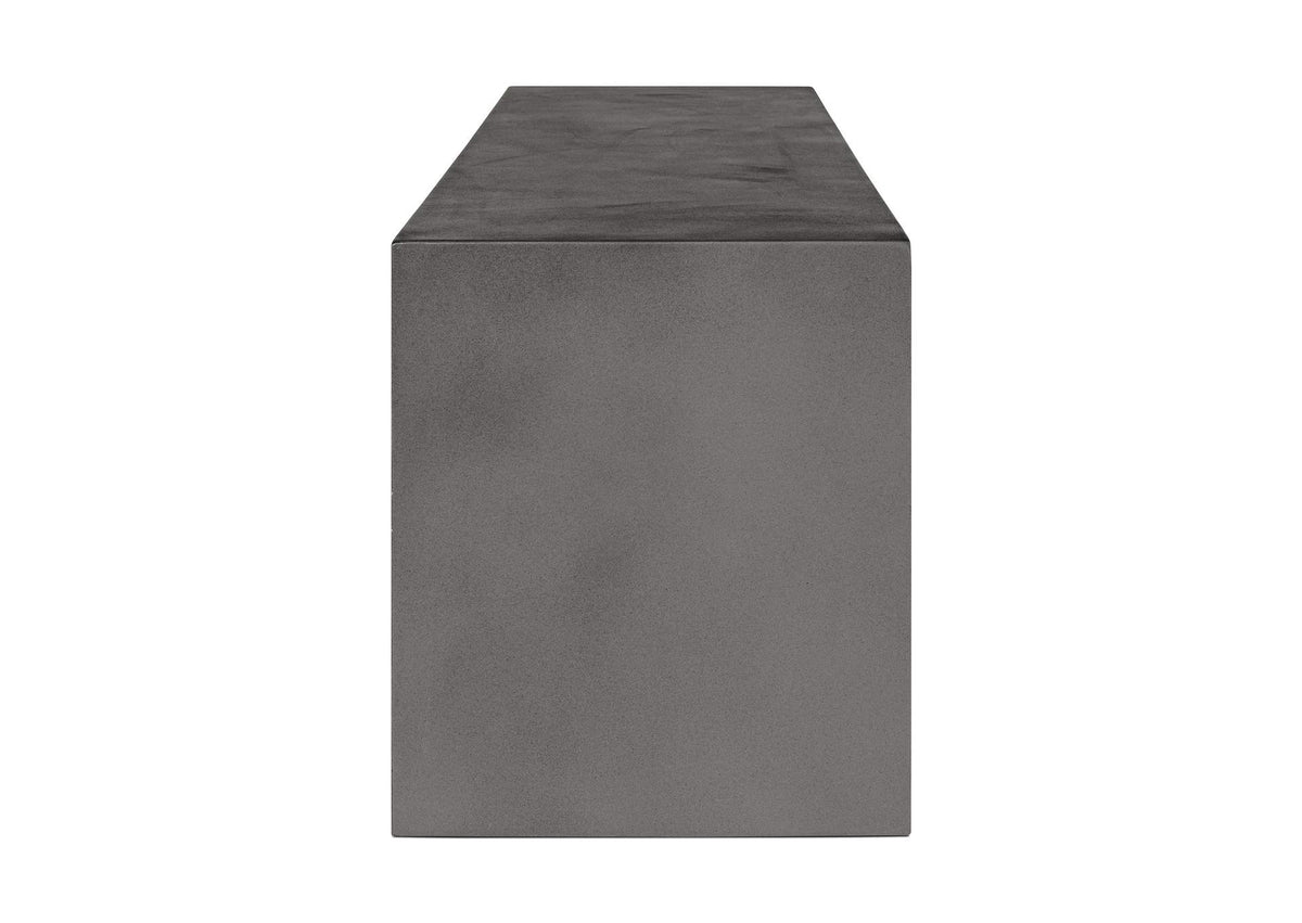 BQ-1005-25 Lazarus Outdoor Bench Dark Grey