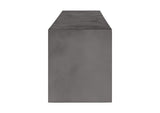 BQ-1005-25 Lazarus Outdoor Bench Dark Grey