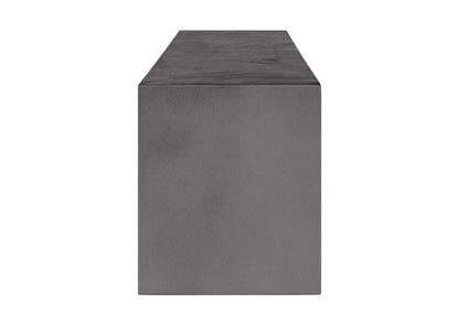 BQ-1005-25 Lazarus Outdoor Bench Dark Grey