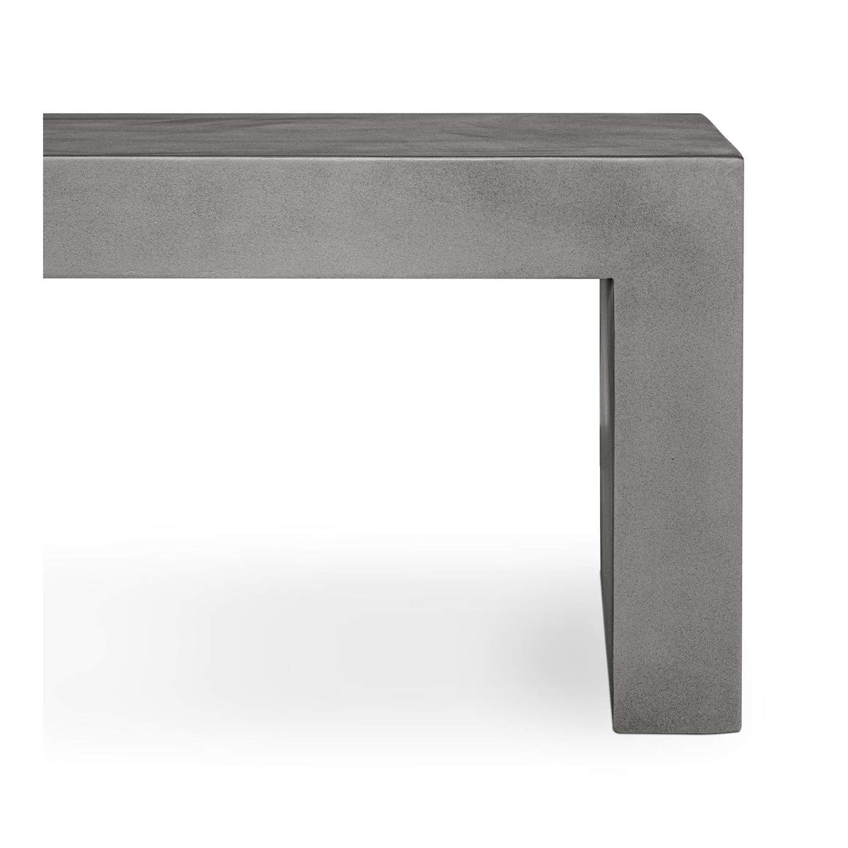 BQ-1005-25 Lazarus Outdoor Bench Dark Grey