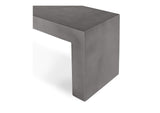 BQ-1005-25 Lazarus Outdoor Bench Dark Grey