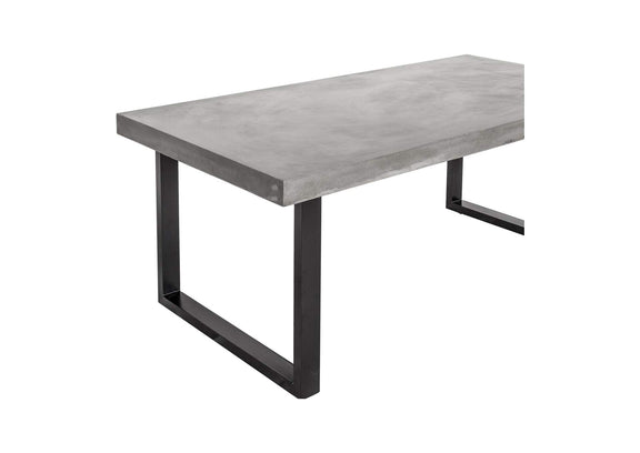 BQ-1018-25-0 Jedrik Outdoor Dining Table Large Grey