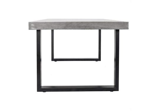 BQ-1018-25-0 Jedrik Outdoor Dining Table Large Grey