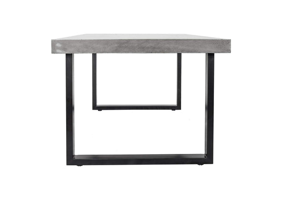 BQ-1018-25-0 Jedrik Outdoor Dining Table Large Grey