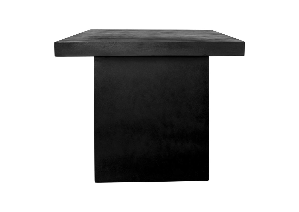 BQ-1021-02-0 Aurelius 2 Outdoor Dining Table Black