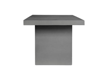 BQ-1021-25-0 Aurelius 2 Outdoor Dining Table Grey