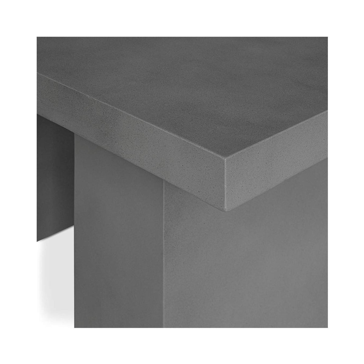 BQ-1021-25-0 Aurelius 2 Outdoor Dining Table Grey