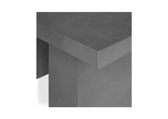 BQ-1021-25-0 Aurelius 2 Outdoor Dining Table Grey
