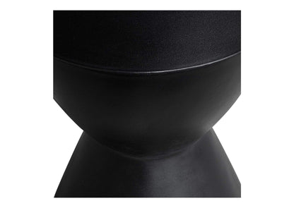 BQ-1022-02 Hourglass Outdoor Stool Black