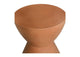 BQ-1022-23 Hourglass Outdoor Stool Terracotta