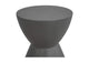 BQ-1022-25 Hourglass Outdoor Stool Grey