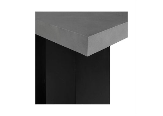 BQ-1035-25-0 Lithic Outdoor Bar Table Grey