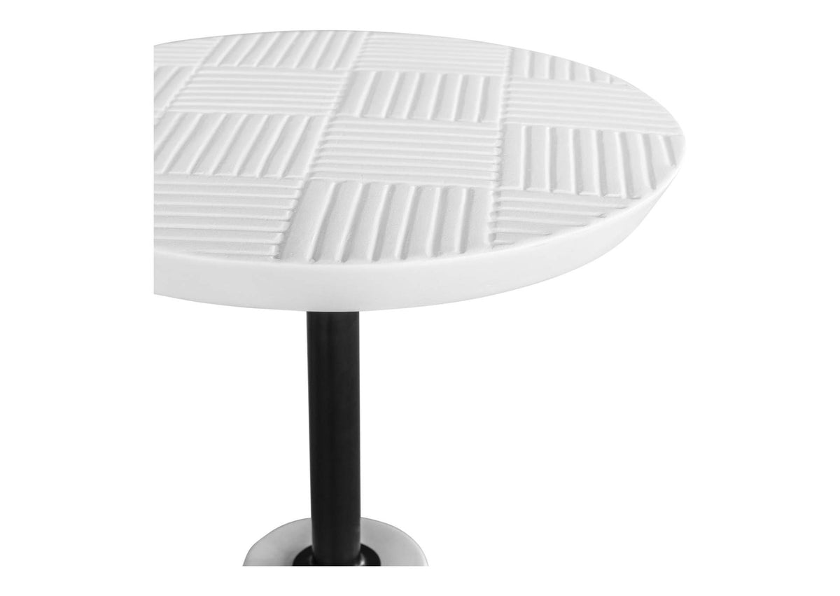 BQ-1046-18 Foundation Outdoor Accent Table White