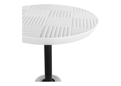 BQ-1046-18 Foundation Outdoor Accent Table White