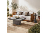 BQ-1046-25 Foundation Outdoor Accent Table Dark Grey