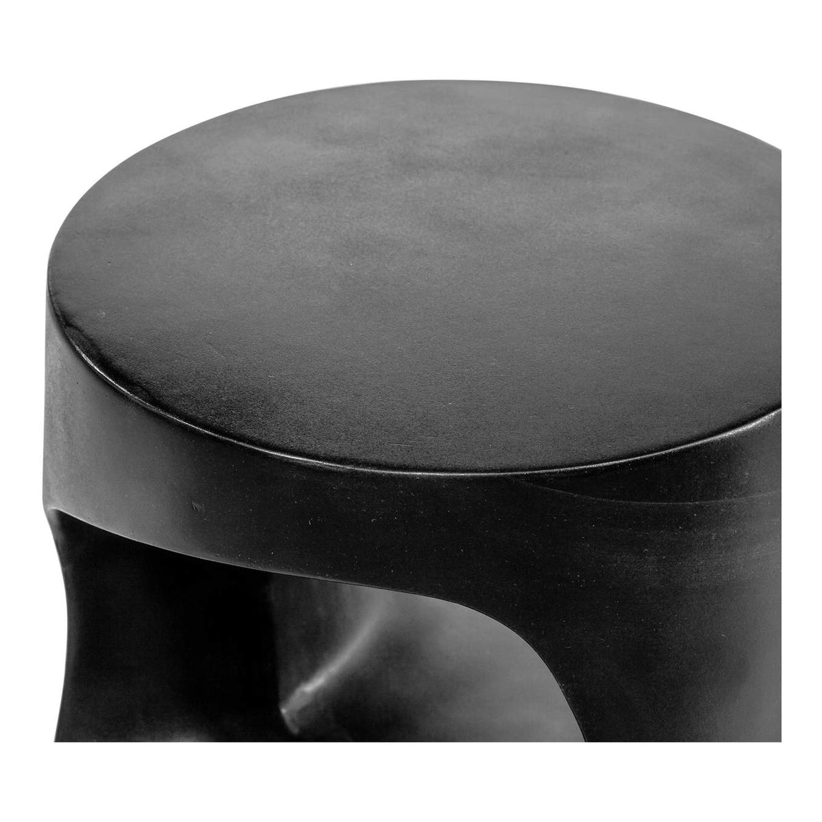 BQ-1055-02 Rothko Outdoor Stool Black