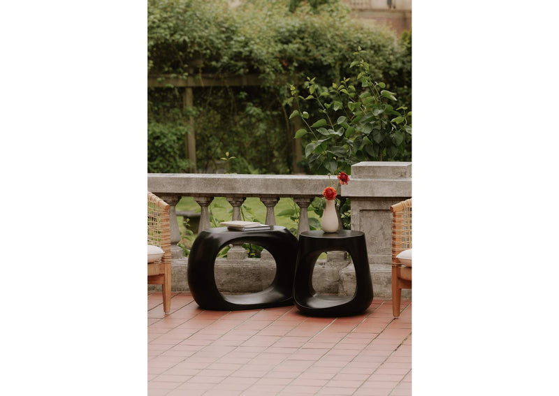 BQ-1055-02 Rothko Outdoor Stool Black
