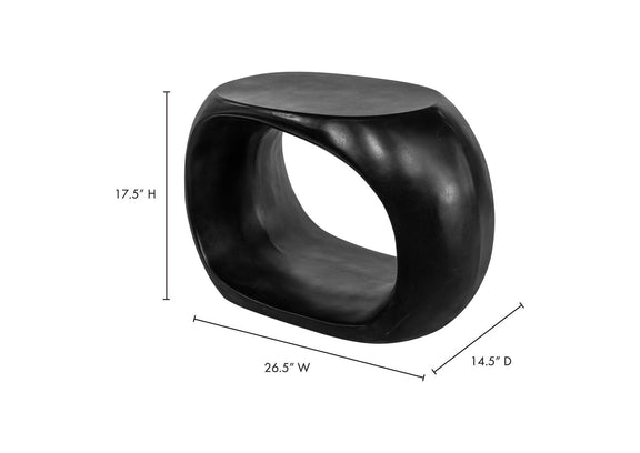 BQ-1056-02 Albers Outdoor Stool Black