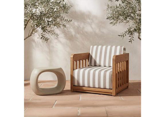 BQ-1056-05 Albers Outdoor Stool Cream