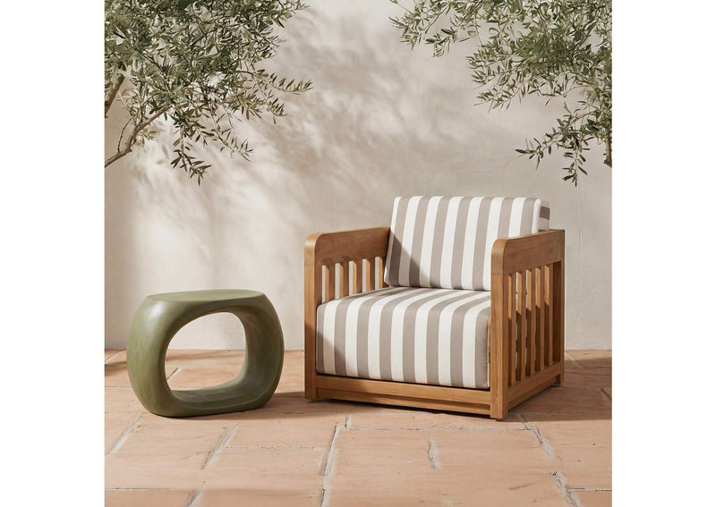 BQ-1056-16 Albers Outdoor Stool Green