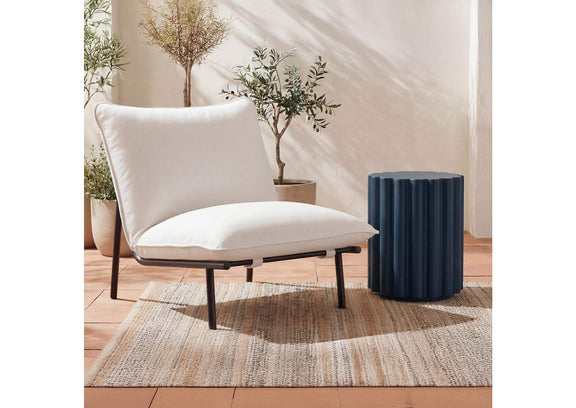 BQ-1062-46 Taffy Accent Table Navy Blue