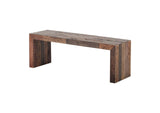 BT-1003-01 Vintage Small Bench Light Brown