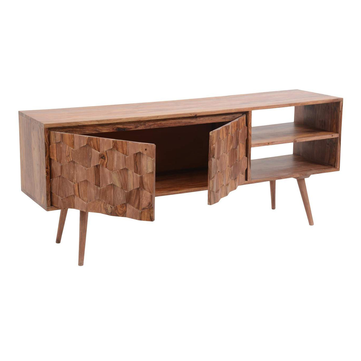 BZ-1020-24 O2 TV Cabinet Natural