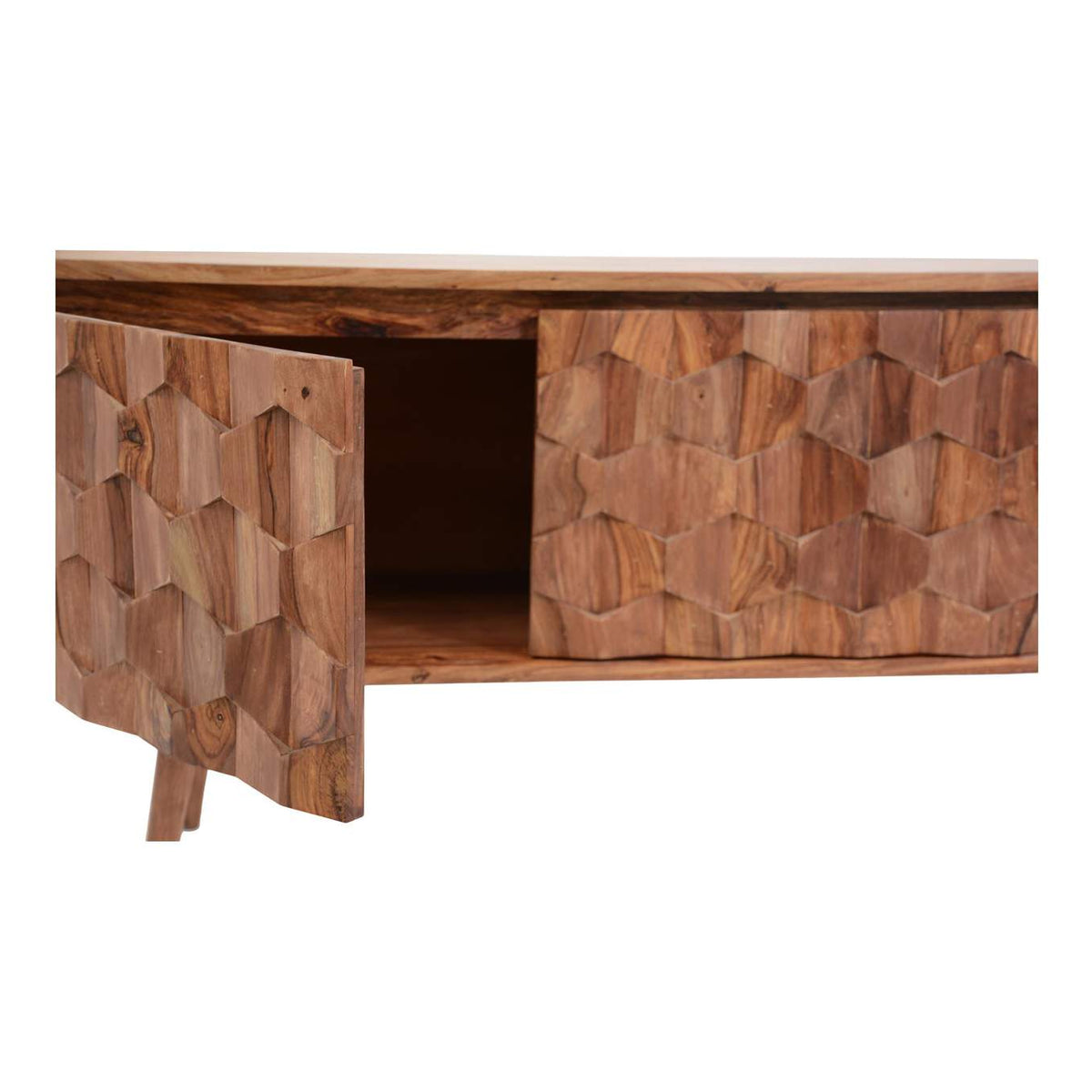 BZ-1020-24 O2 TV Cabinet Natural