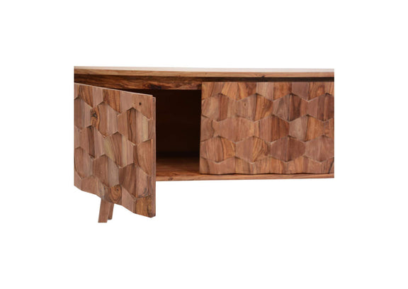 BZ-1020-24 O2 TV Cabinet Natural