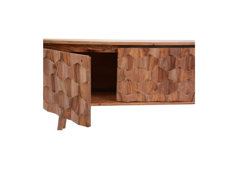 BZ-1020-24 O2 TV Cabinet Natural