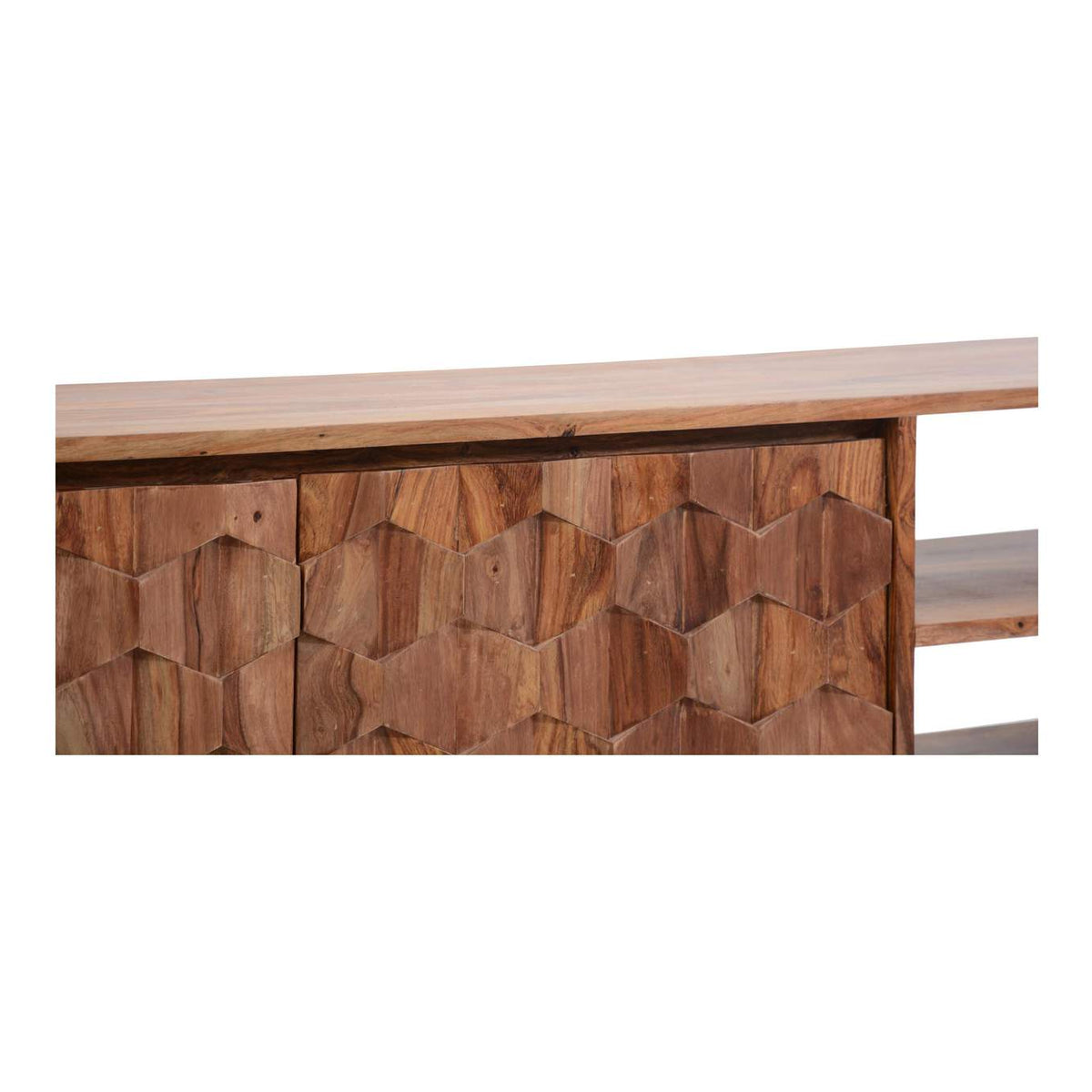 BZ-1020-24 O2 TV Cabinet Natural