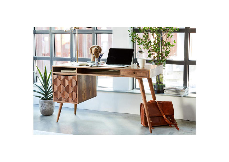 BZ-1024-24-0 O2 Desk Natural