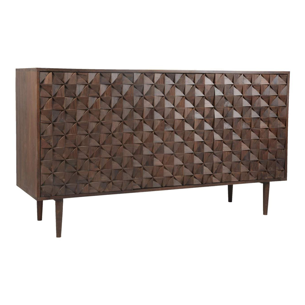 BZ-1039-03 Pablo 3 Door Sideboard Dark Brown