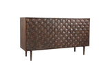 BZ-1039-03 Pablo 3 Door Sideboard Dark Brown