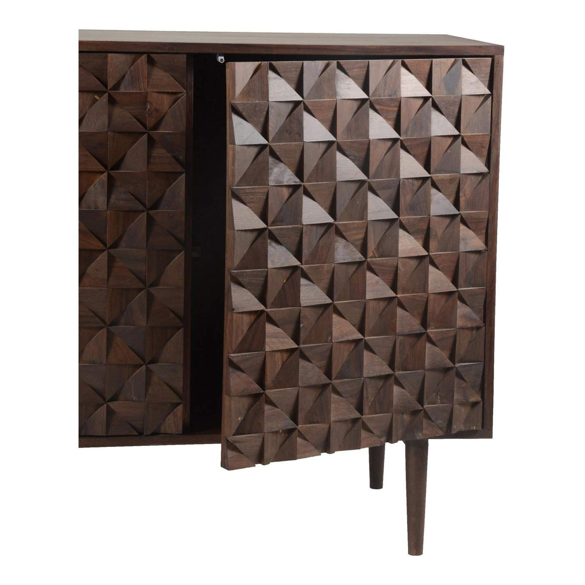 BZ-1039-03 Pablo 3 Door Sideboard Dark Brown