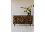 BZ-1039-03 Pablo 3 Door Sideboard Dark Brown