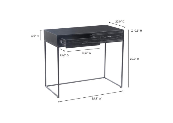 BZ-1111-02 Atelier Desk Black