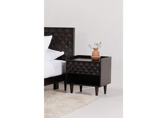BZ-1133-02-0 Pablo King Bed Black