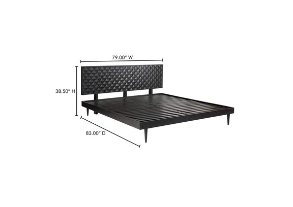 BZ-1133-02-0 Pablo King Bed Black